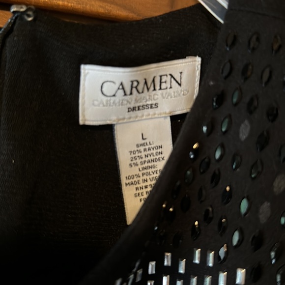 Gorgeous shape hugger stretchy knit dress L - Picture 3 of 5